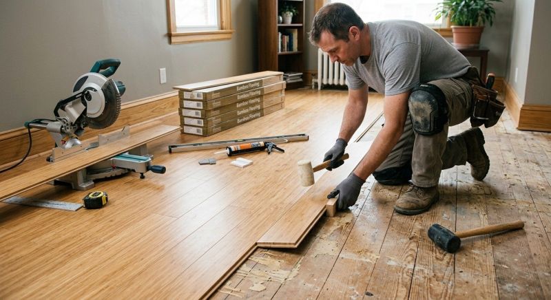 Bamboo Flooring Installation in Bothell, WA