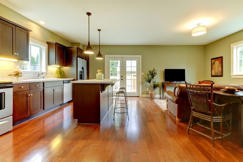 Cherry Floor Installation in Port Gamble, WA