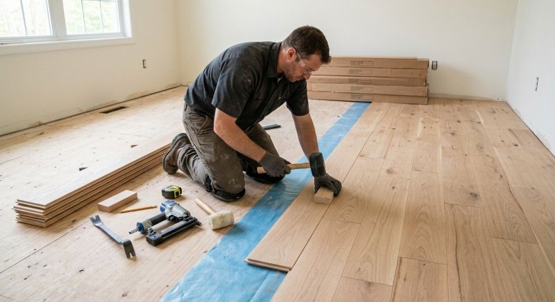 Hardwood Floor Installation in Lake Stevens, WA