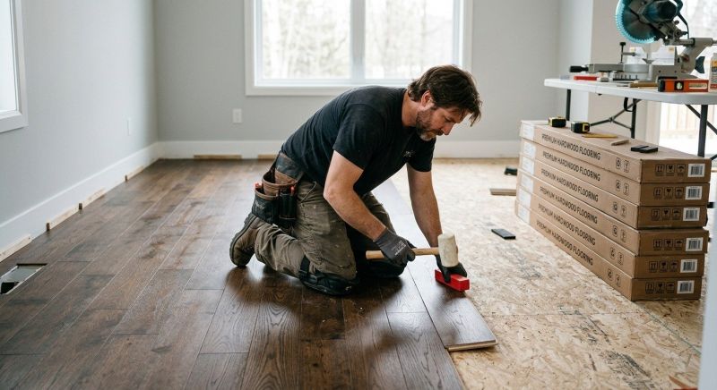 Hardwood Floor Installation in Port Gamble, WA