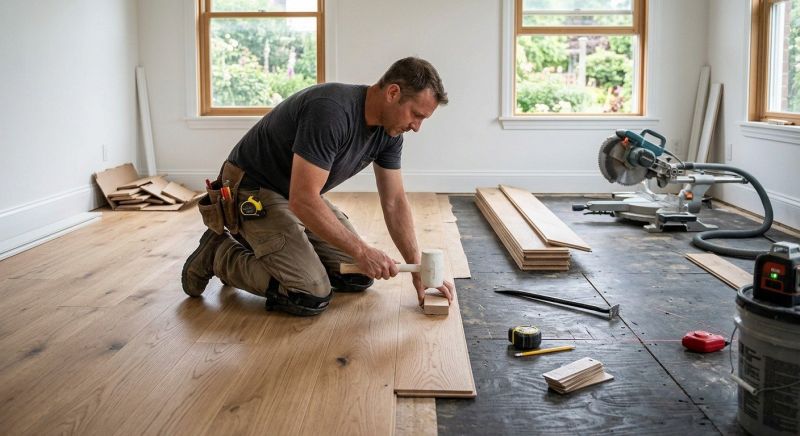 Hardwood Floor Installation in Port Gamble, WA