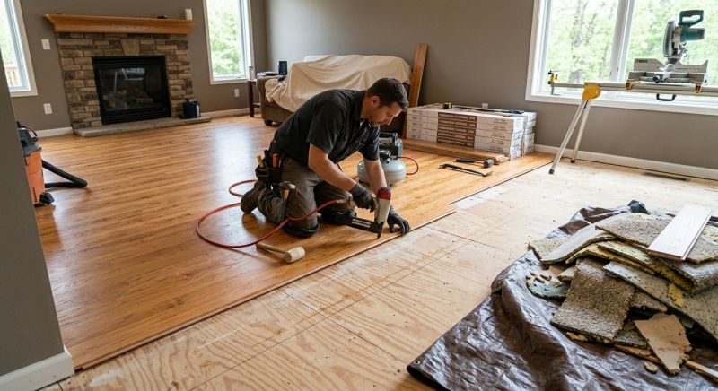 Hardwood Replacement in Kingston, WA