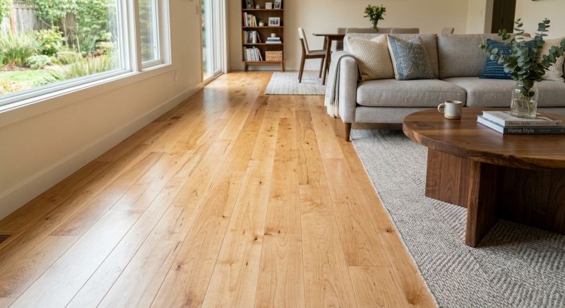 Maple Flooring Installation in Issaquah, WA