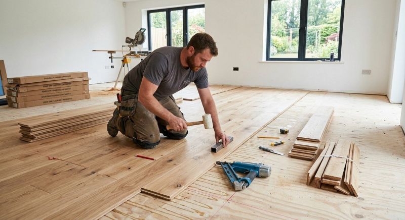Oak Floor Installation in Sultan, WA