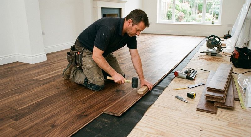 Walnut Flooring Installation in Bothell, WA