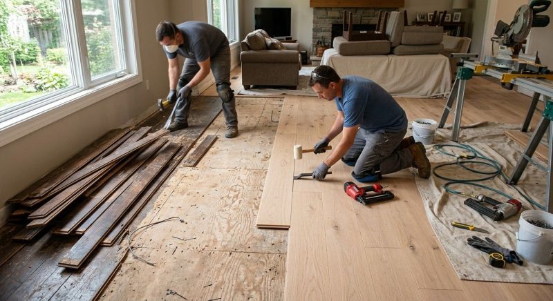 Wood Floor Replacement in Seattle, WA