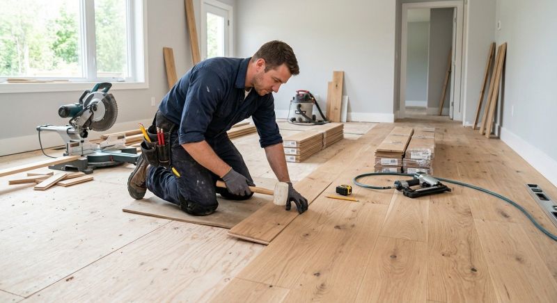 Wood Flooring Installation in Bellevue, WA